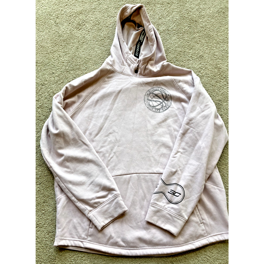 Steph Curry Under Armour Ruin the Game Pink Hoodie Men's XL